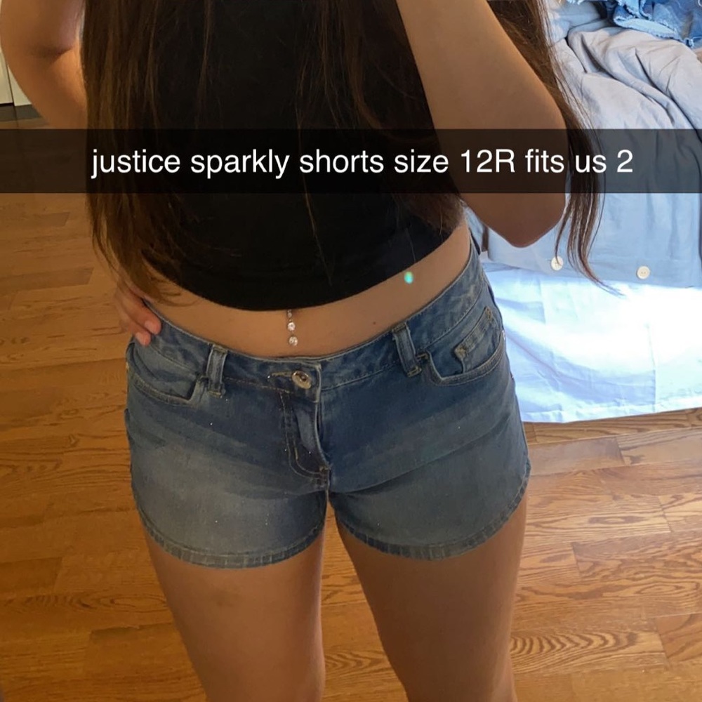 Jean shorts from justice